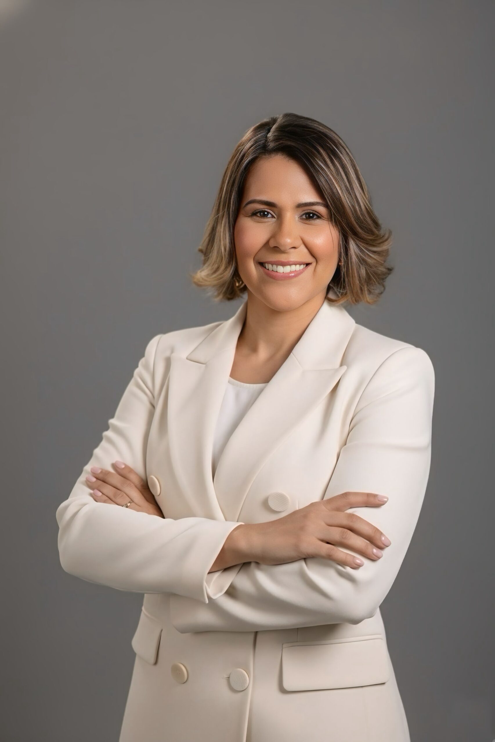 Joven empresaria, esposa y madre de dos.